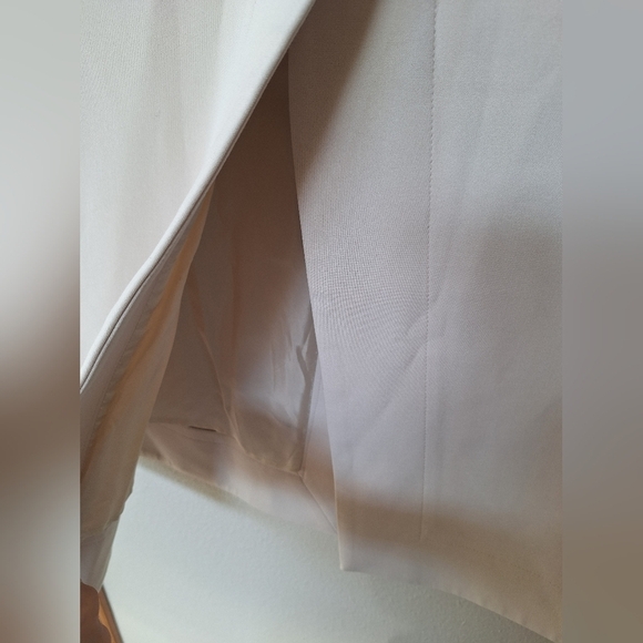 NWT Samsoe Samsoe Erika Skirt Midi Cream Button Down Closure Womens Size M - Picture 5 of 11